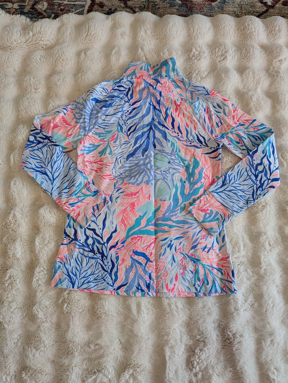 Lilly Pulitzer Women's Medium Popover Sweater EUC - Picture 4 of 6